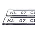 Car Gel Number Plate  | Modified Online Store